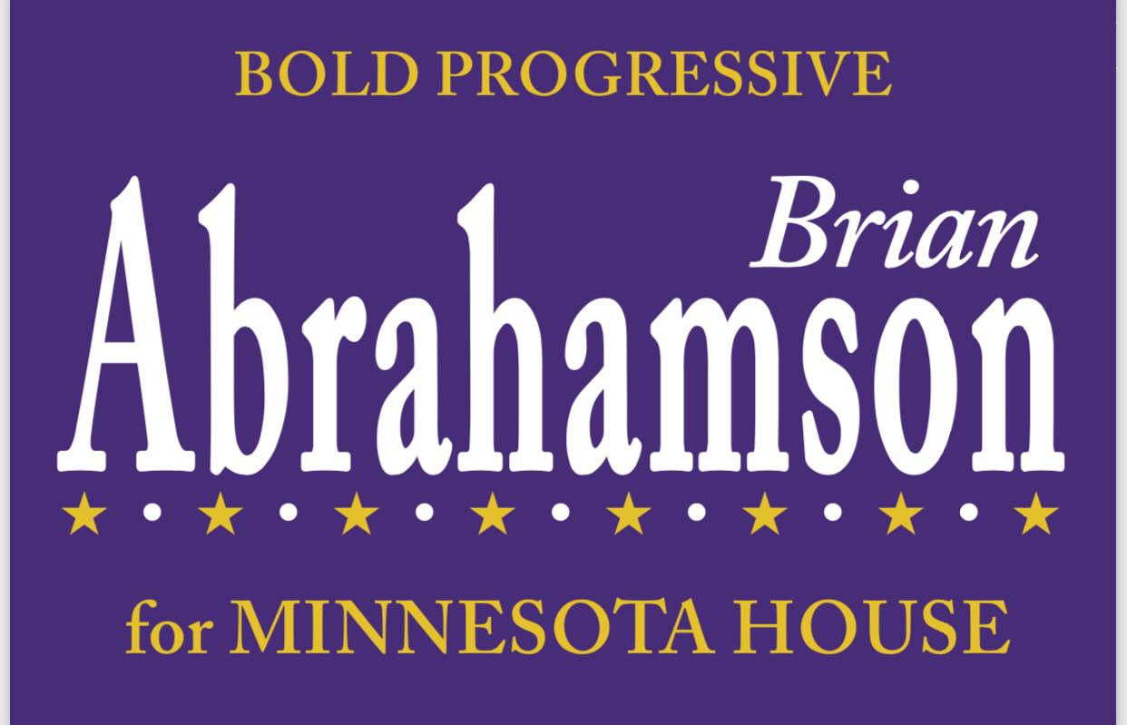 Logo for Brian Abrahamson's 2020 campaign for SD 22.
