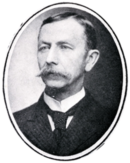 1907 studio portrait of John Ahmann.