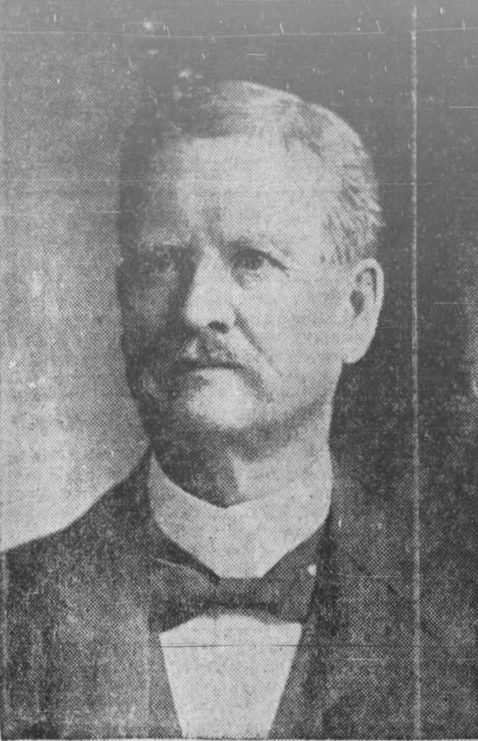 Photograph of Mayor A.A. Ames in 1884.
