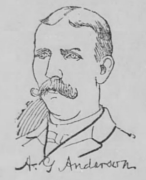 Drawing of A.G. Anderson