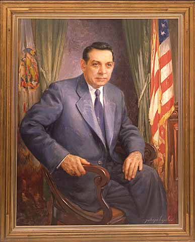 Official gubernatorial portrait of C. Elmer Anderson