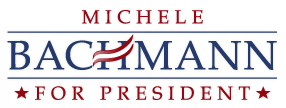 Michele Bachmann for President 2012 campaign logo.