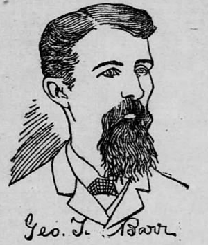 Drawing of George T. Barr