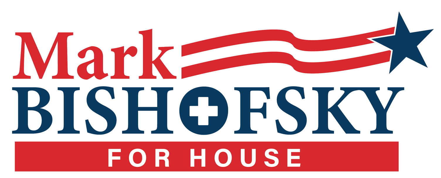 Logo for Mark Bishofsky's 2022 HD 33B campaign