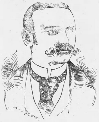 Drawing of George M. Bleecker