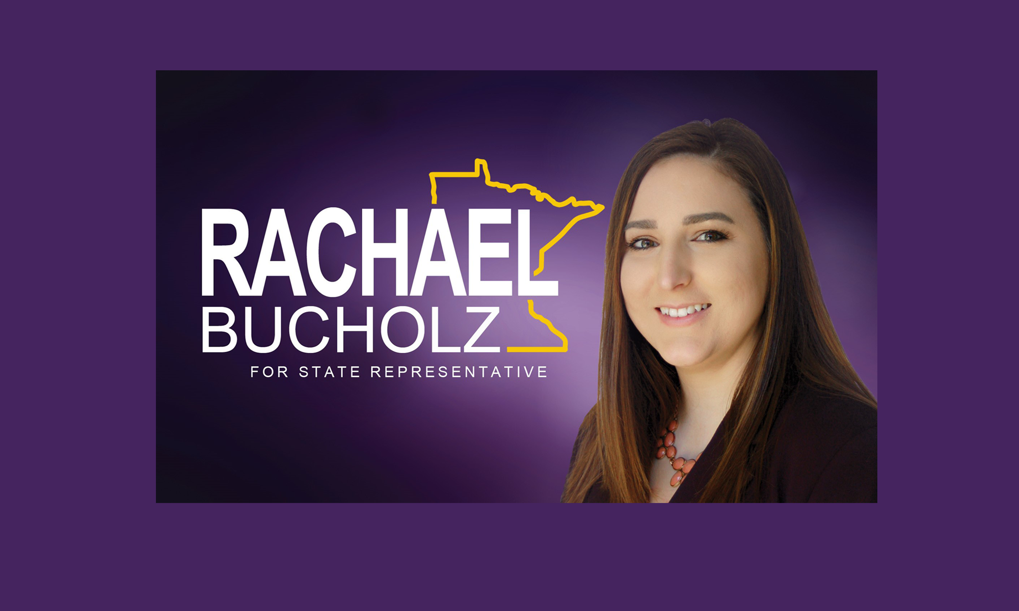 Rachael Bucholz 2018 HD 43B campaign logo.