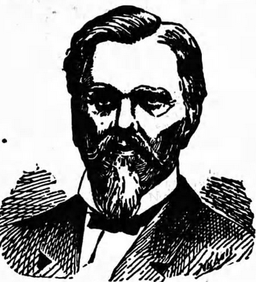 Drawing of Simon Buckner