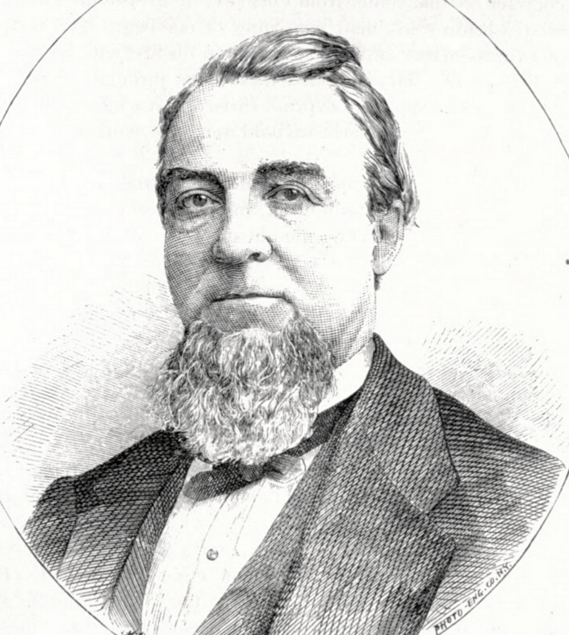 Drawing of James C. Burbank
