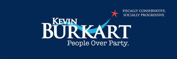 Kevin Burkhart's 2014 HD 55B campaign logo