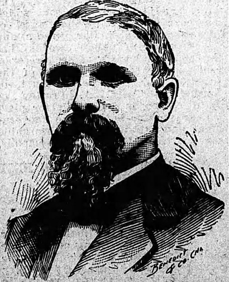 Drawing of James F. Carson
