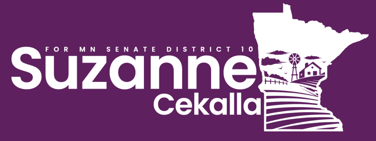 Logo for Suzanna M. Cekalla's 2022 SD 10 campaign