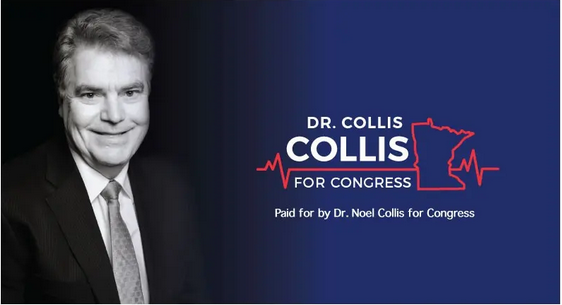 Logo for Noel Collis' 2020 7th CD Republican primary campaign.