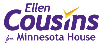 Logo for Ellen Cousins' 2018 HD 48A campaign.