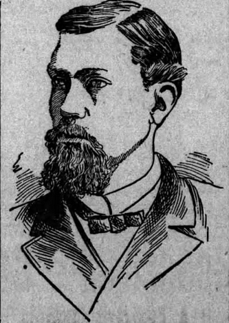 Drawing of James Cranfill