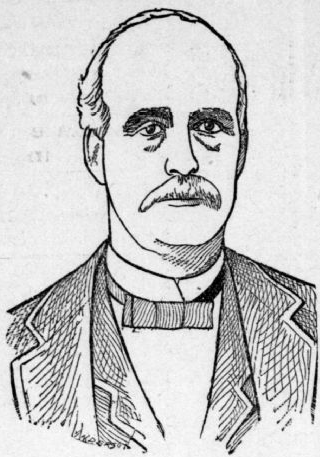 Drawing of David E. Cross