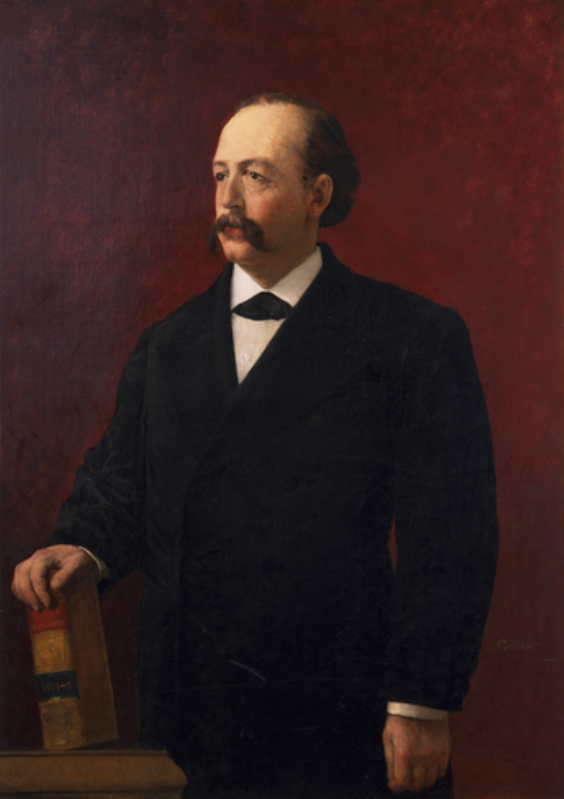 Painting of Cushman Kellogg Davis