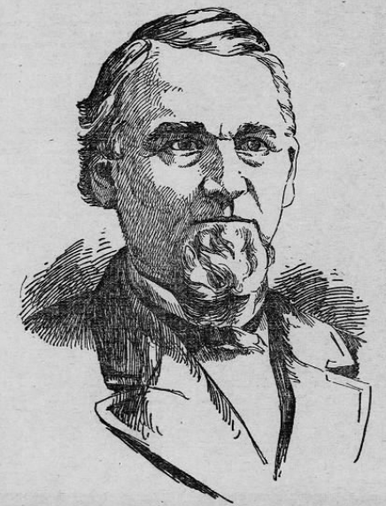 Drawing of Alonzo J. Edgerton