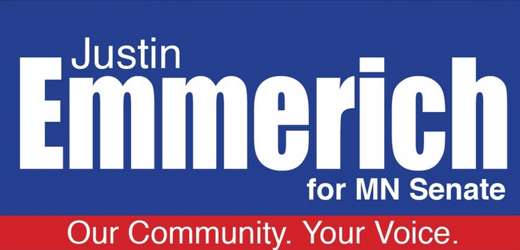 Logo for Justin Emmerich's 2022 SD 56 primary campaign
