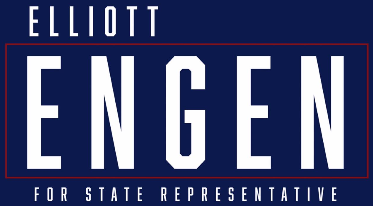 Logo for Elliott Engen's 2022 HD 36A campaign.