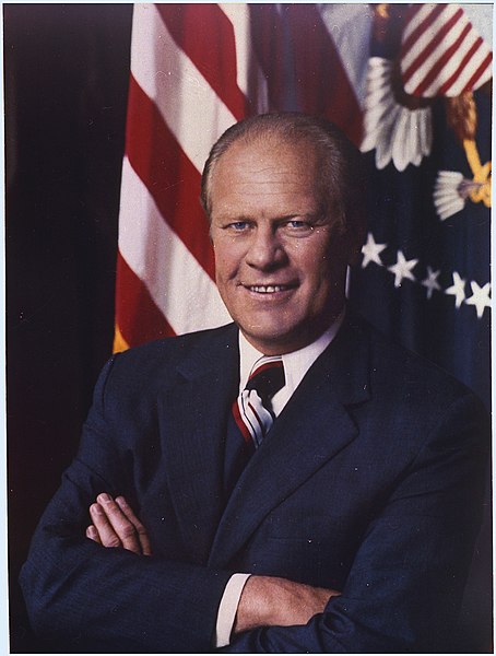 Photo of Gerarld Ford.