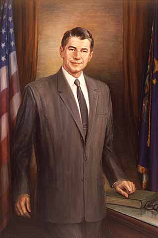 Painting of Orville Freeman