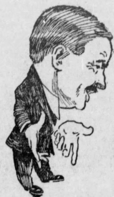 Caricature of Albert M. Goodrich