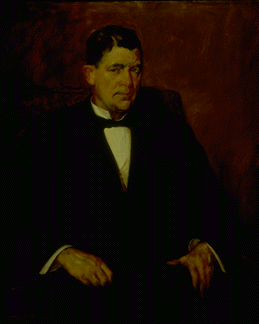 Painting of J. Frank Hanly