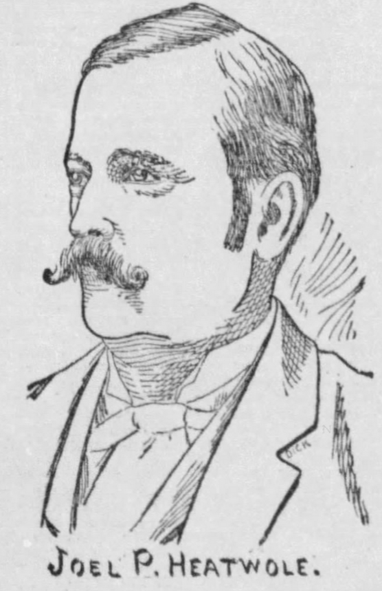 Drawing of Joel Heatwole