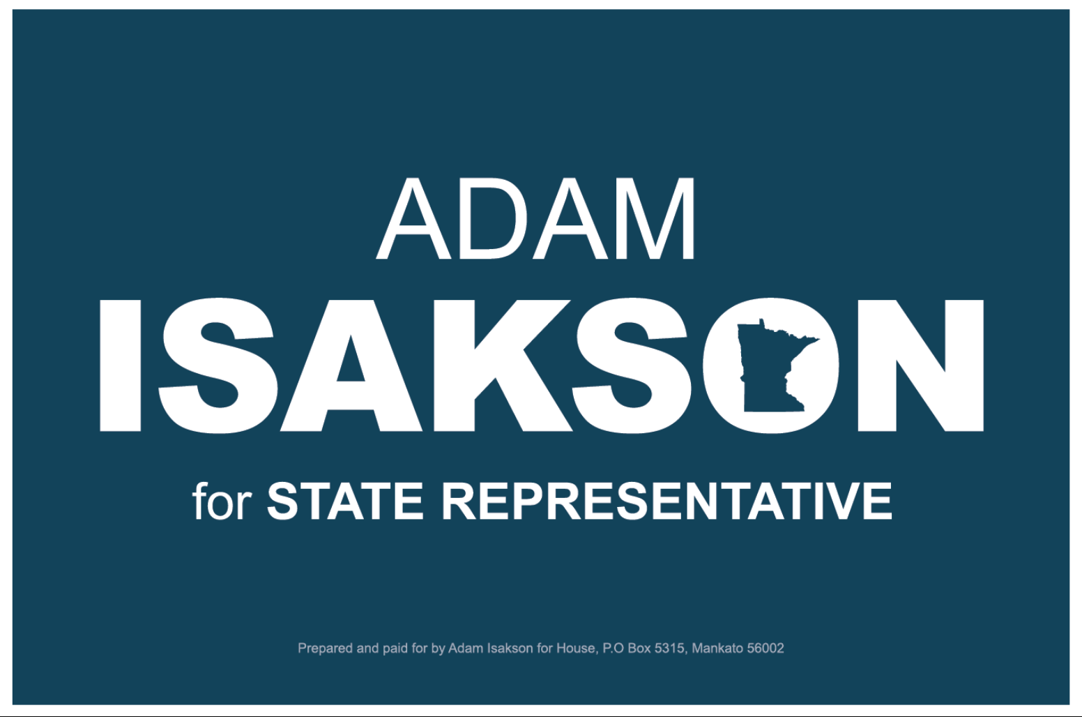 Logo for Adam Isakson's 2016 HD 19B campaign