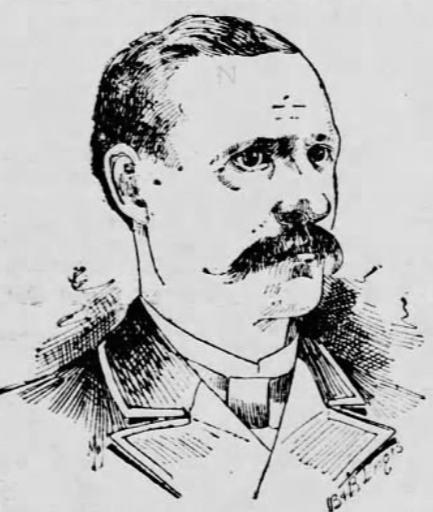 Drawing of Charles H. Johnson