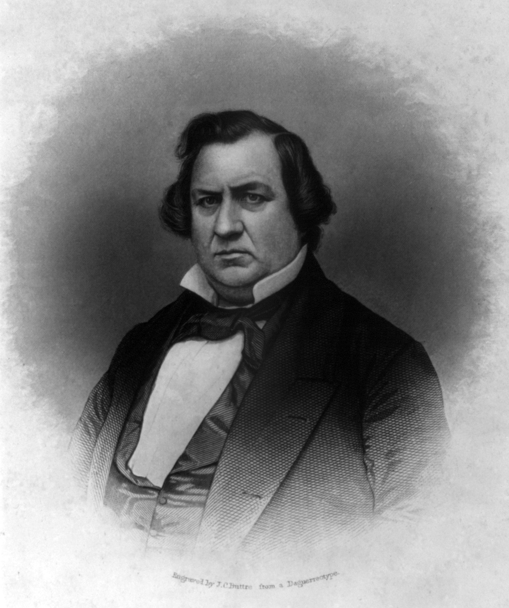 Engraving of Herschel Johnson