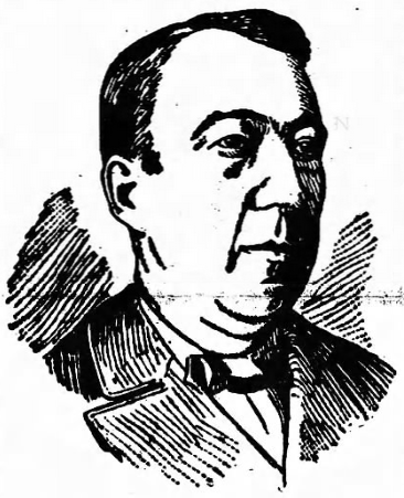 Drawing of Albert G. Leick