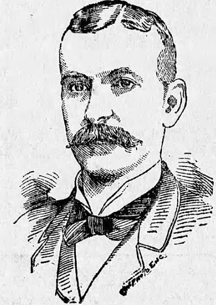 Drawing of Perry A. Long