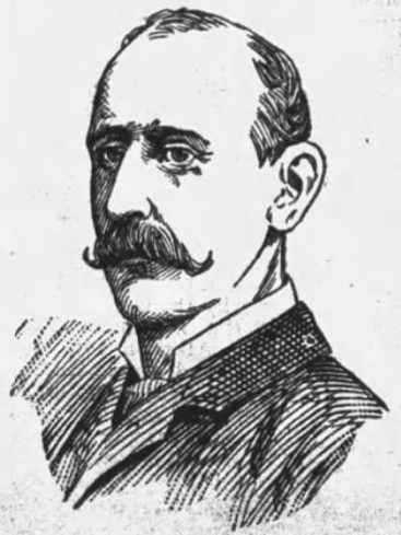 Drawing of Charles Matchett