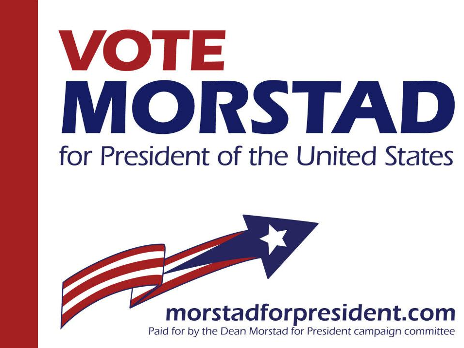 Logo for Dean Morstad's 2012 presidential campaign