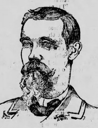 Drawing of Charles F. Norwood