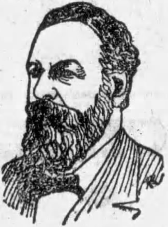 Drawing of George Pendleton