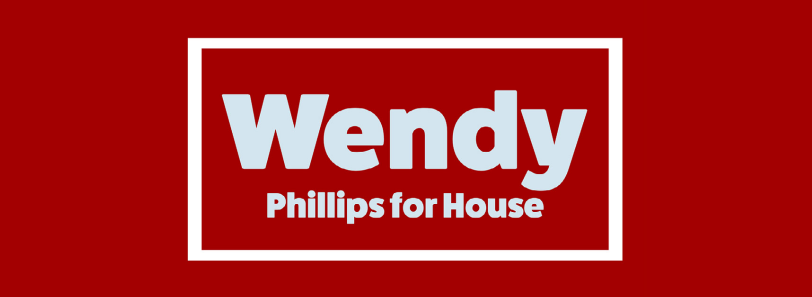 Logo for Wendy Phillip's 2022 HD 25A campaign
