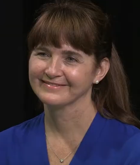 Video still of Gretchen Piper