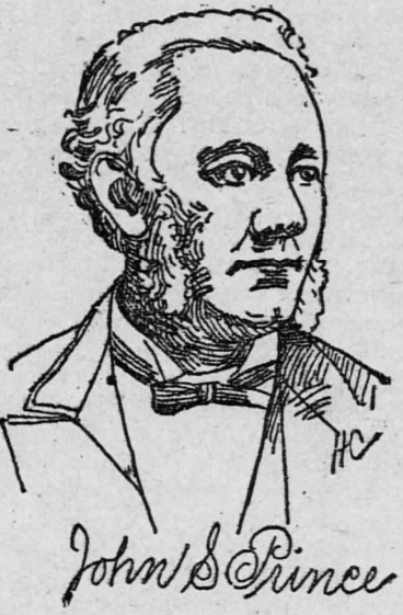 Drawing of John S. Prince