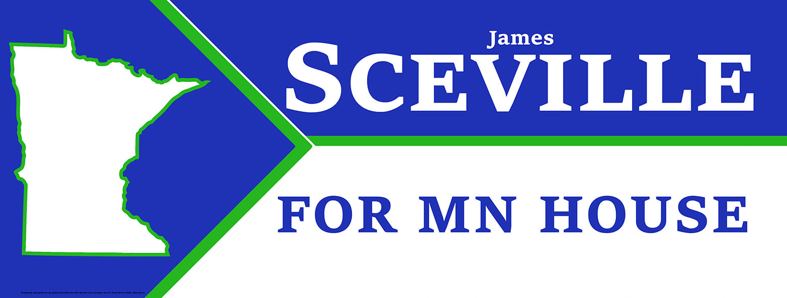 Logo for James Sceville's 2022 HD 01A campaign