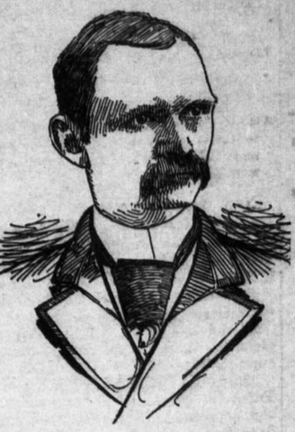 Drawing of Louis Schlattman