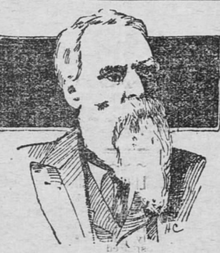 Drawing of John H. Stevens