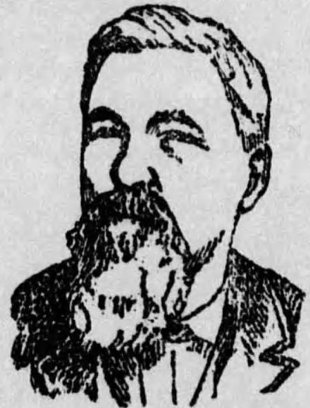 Drawing of Alson Streeter