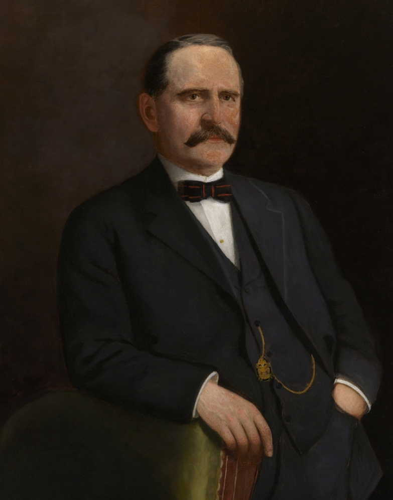 Painting of James A. Tawney