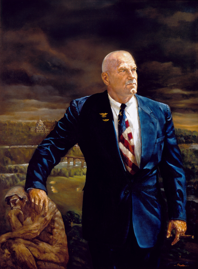 Painting of Jesse Ventura