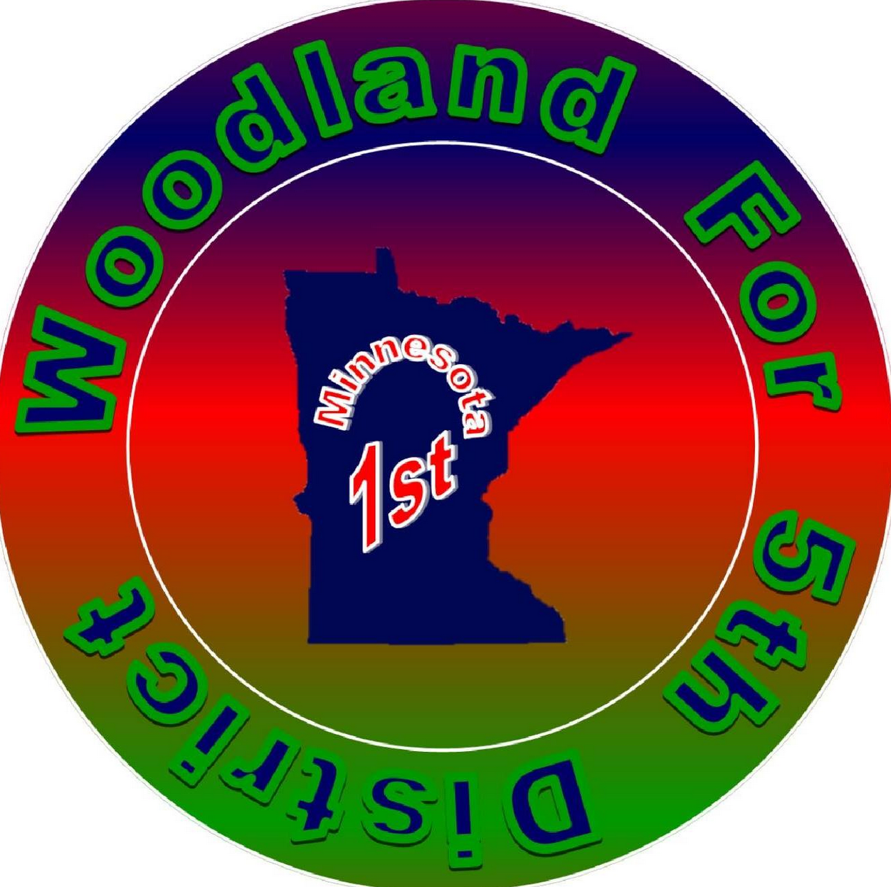 Logo for Toya Woodland's 2020 5th CD election campaign